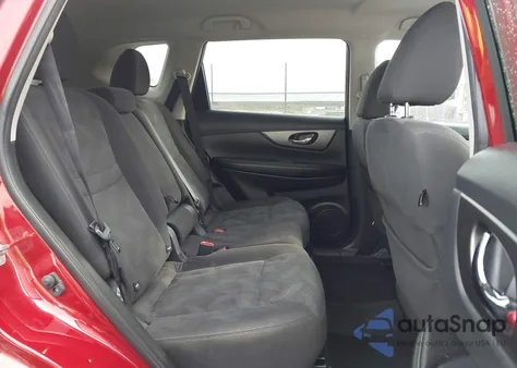 2016 Nissan Rogue Sv из США, поврежденный, VIN KNMAT2MT8GP623721